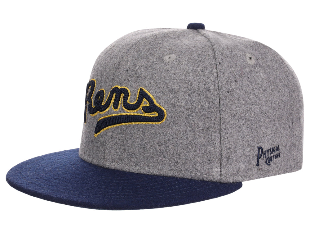New York Rens Walk Off Wool Gray/Blue/Green Fitted