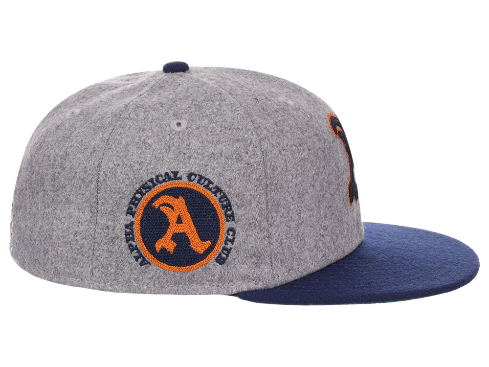Alpha Physical Culture Club Walk Off Wool Gray/Blue/Green Fitted