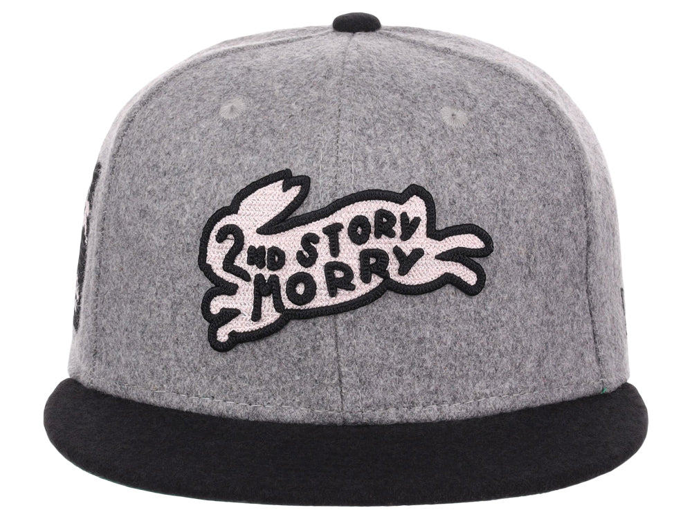 Second Story Morry Walk Off Wool Gray/Black/Green Fitted