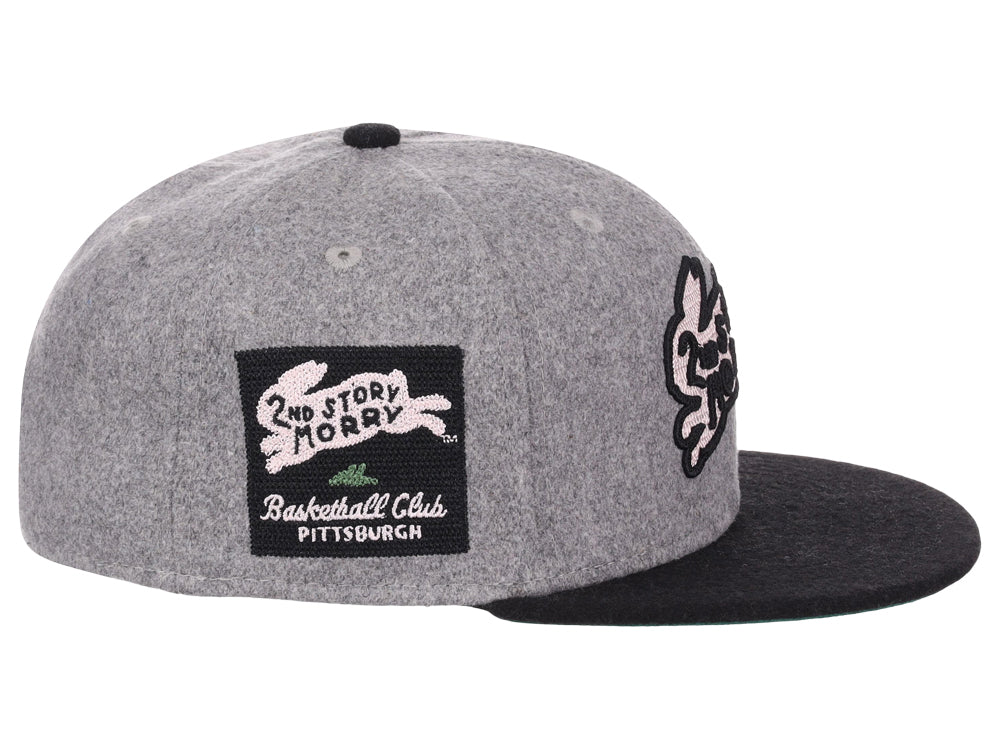 Second Story Morry Walk Off Wool Gray/Black/Green Fitted