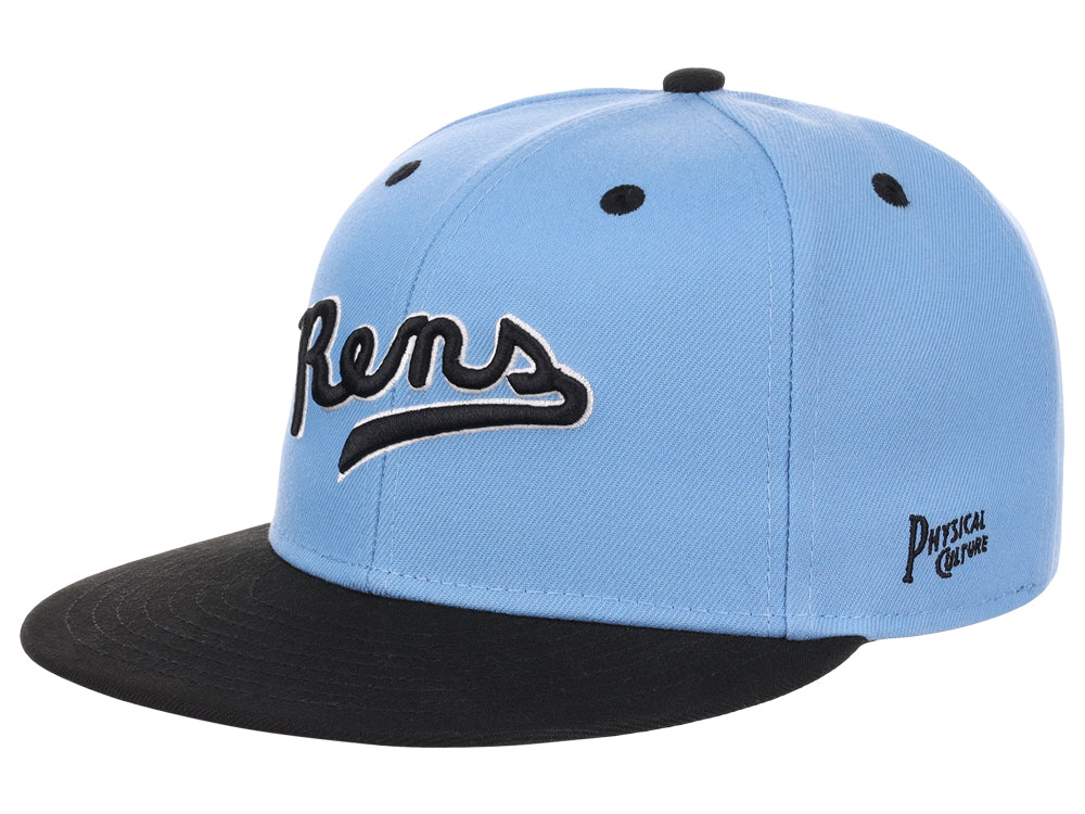 New York Rens Sky Blue Fitted Sky Blue/Black/Gray