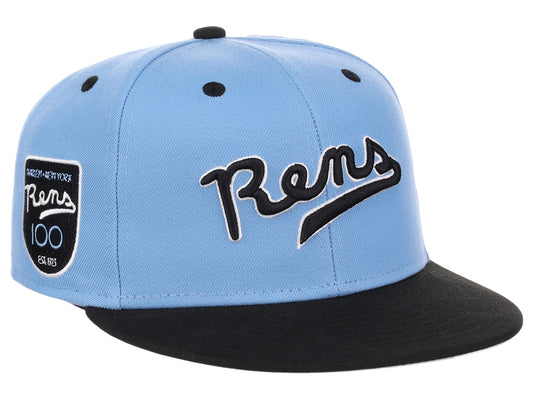 New York Rens Sky Blue Fitted Sky Blue/Black/Gray