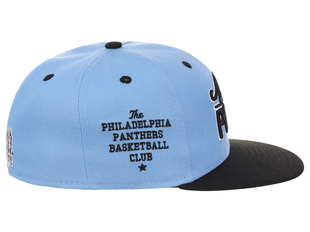 Philadelphia Panthers Sky Blue Fitted Sky Blue/Black/Gray