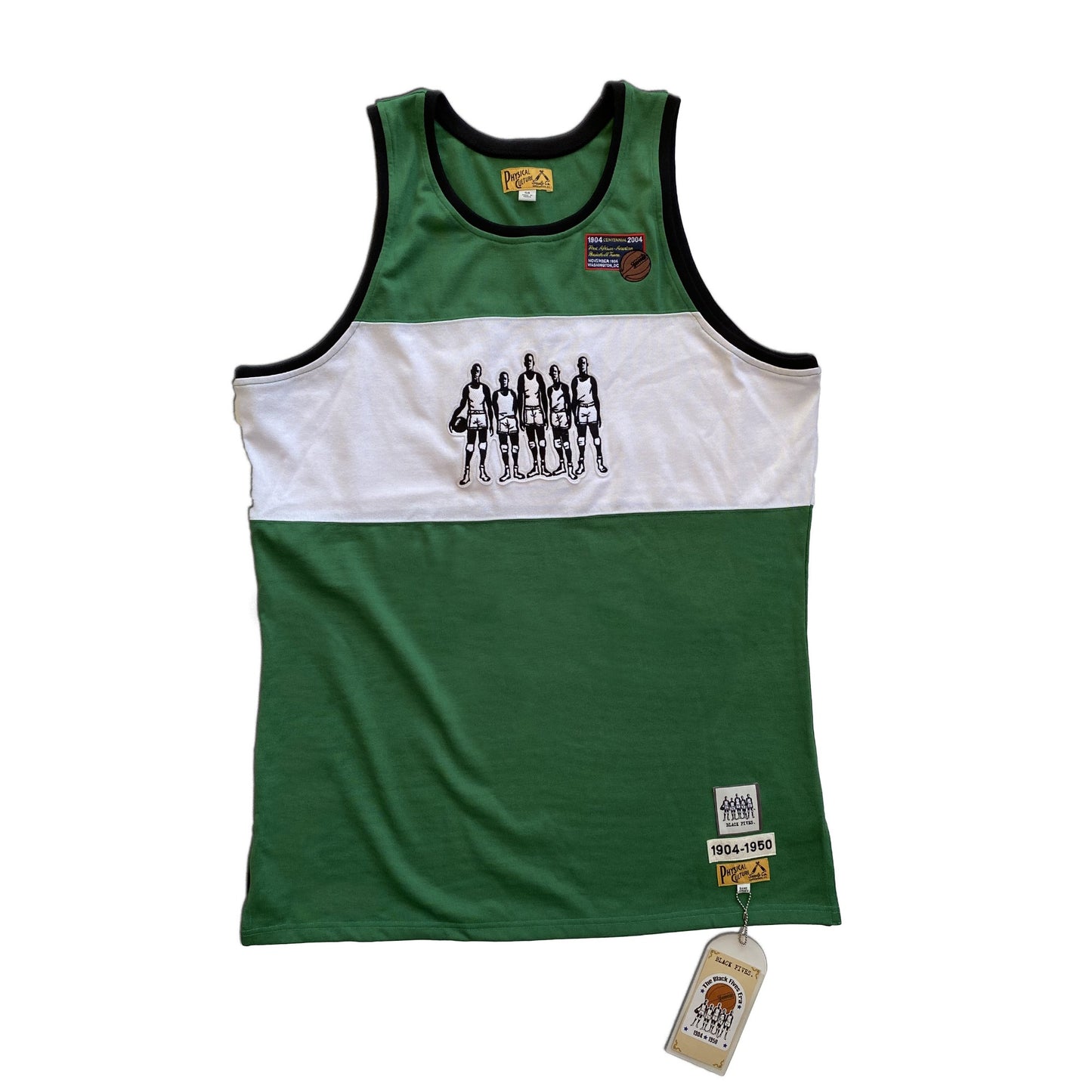 Black Fives® Logo Jersey Green