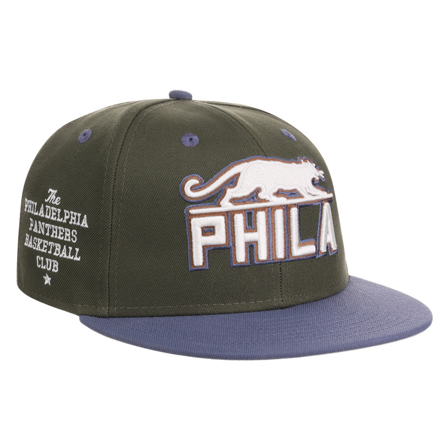 Philadelphia Panthers Mossy Slate Fitted
