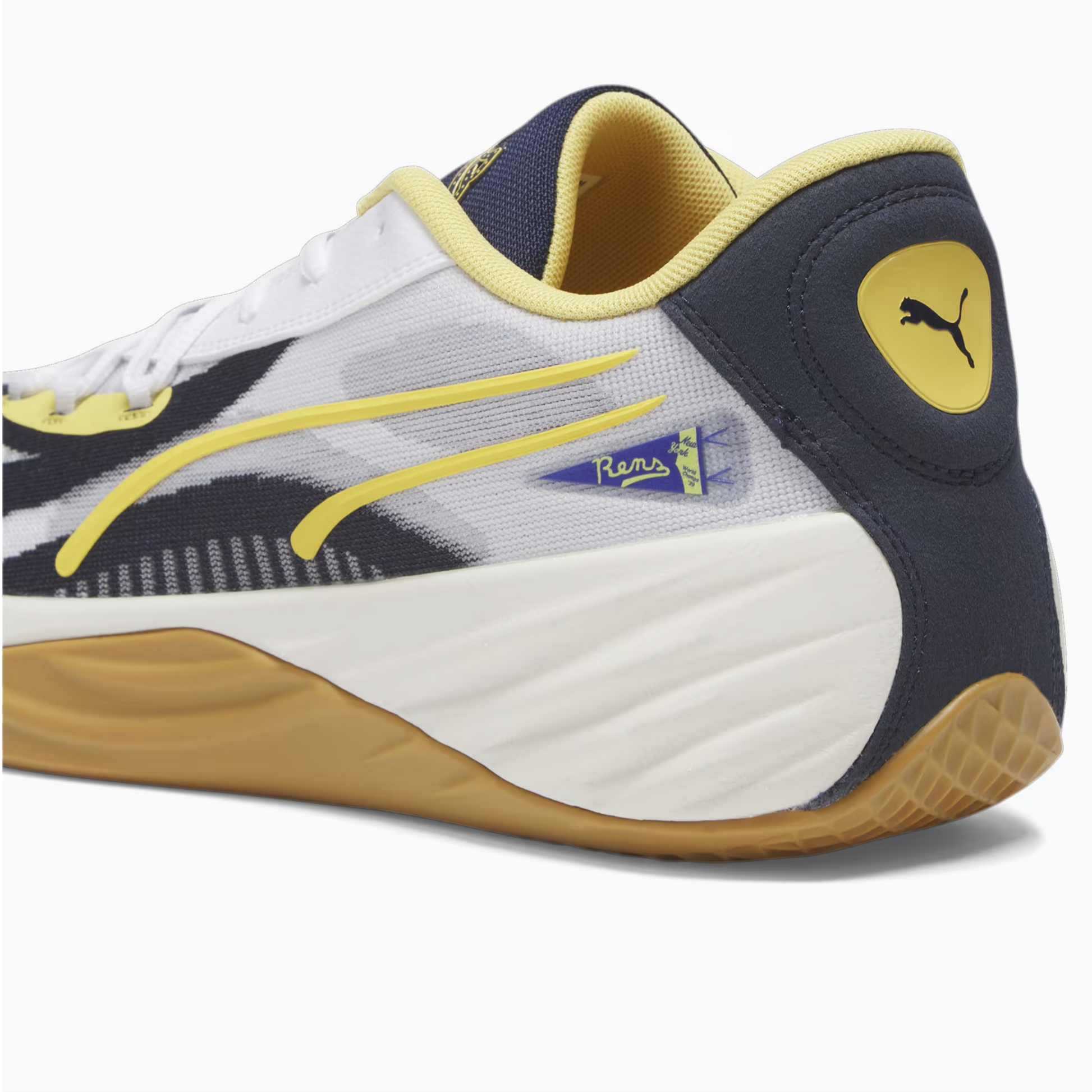 PUMA Men s Black Fives All Pro Nitro Basketball Shoes