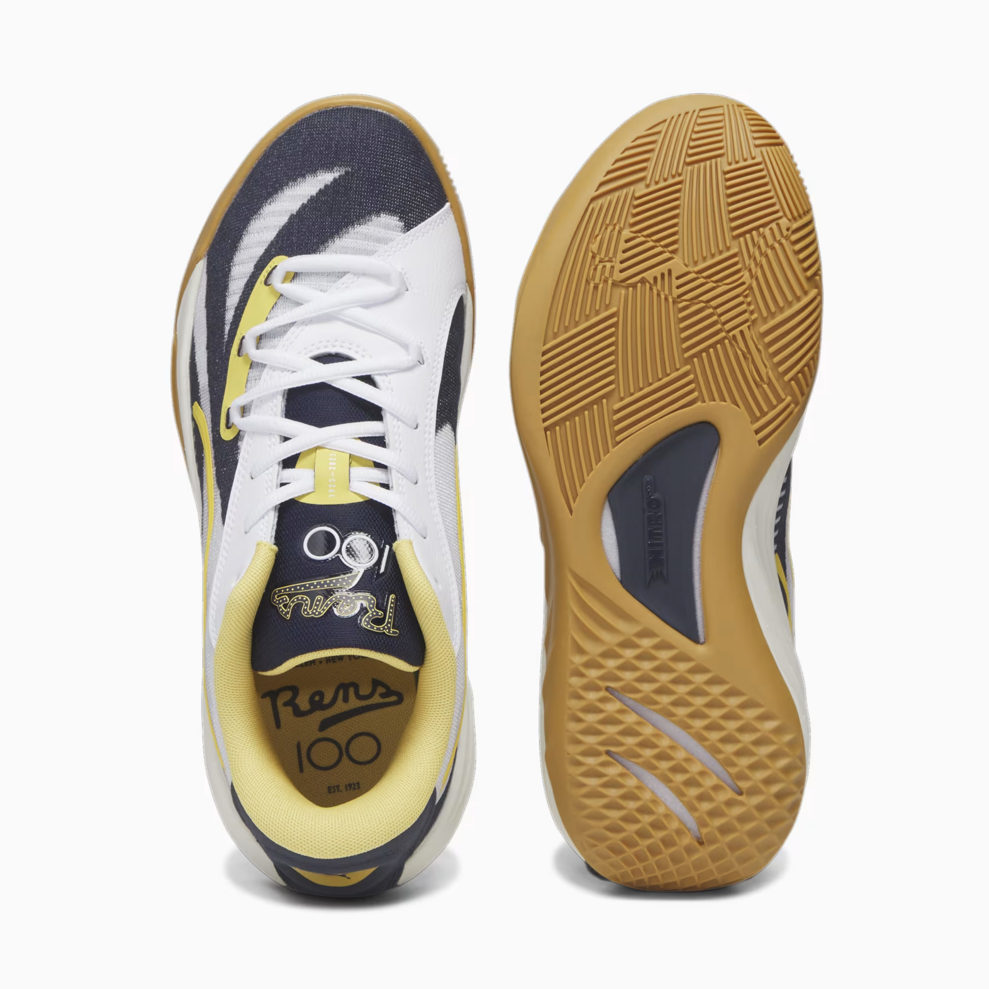 Puma x Black Fives All Pro Nitro Basketball Shoes Dark Blue 7.5