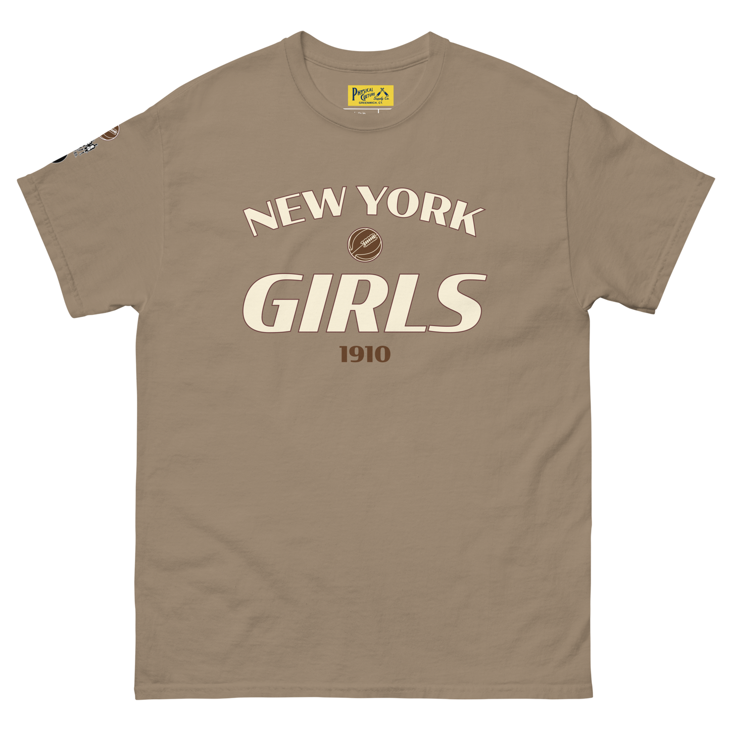 New York Girls™ Short Sleeve Tee Brown Savana