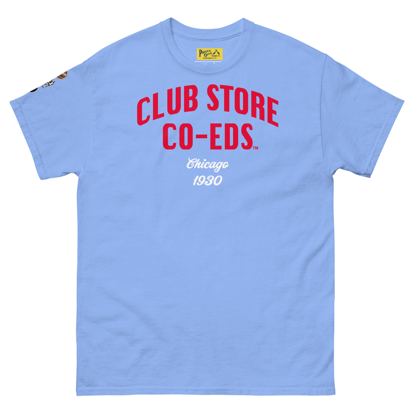 Club Store Co-Eds Short Sleeve Tee Carolina Blue