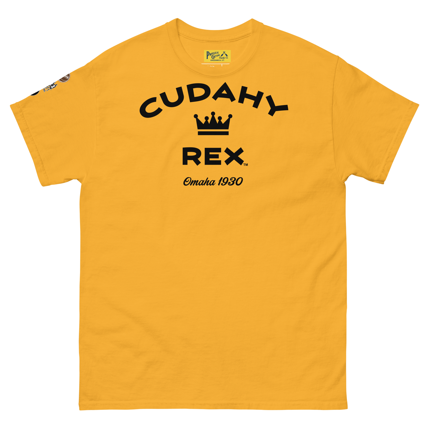 Cudahy Rex Short Sleeve Tee Gold