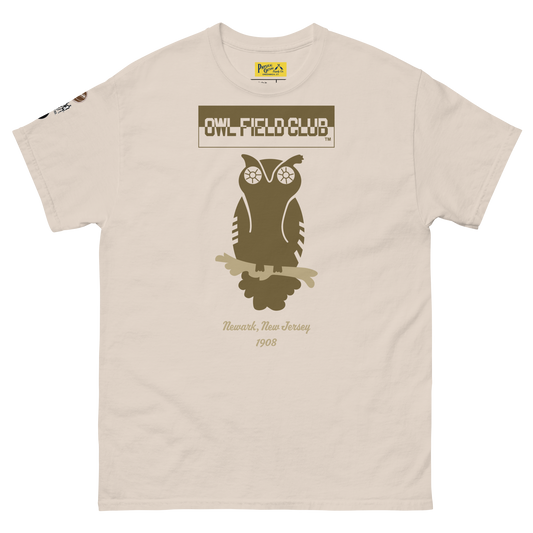 Owl Field Club Short Sleeve Tee Natural