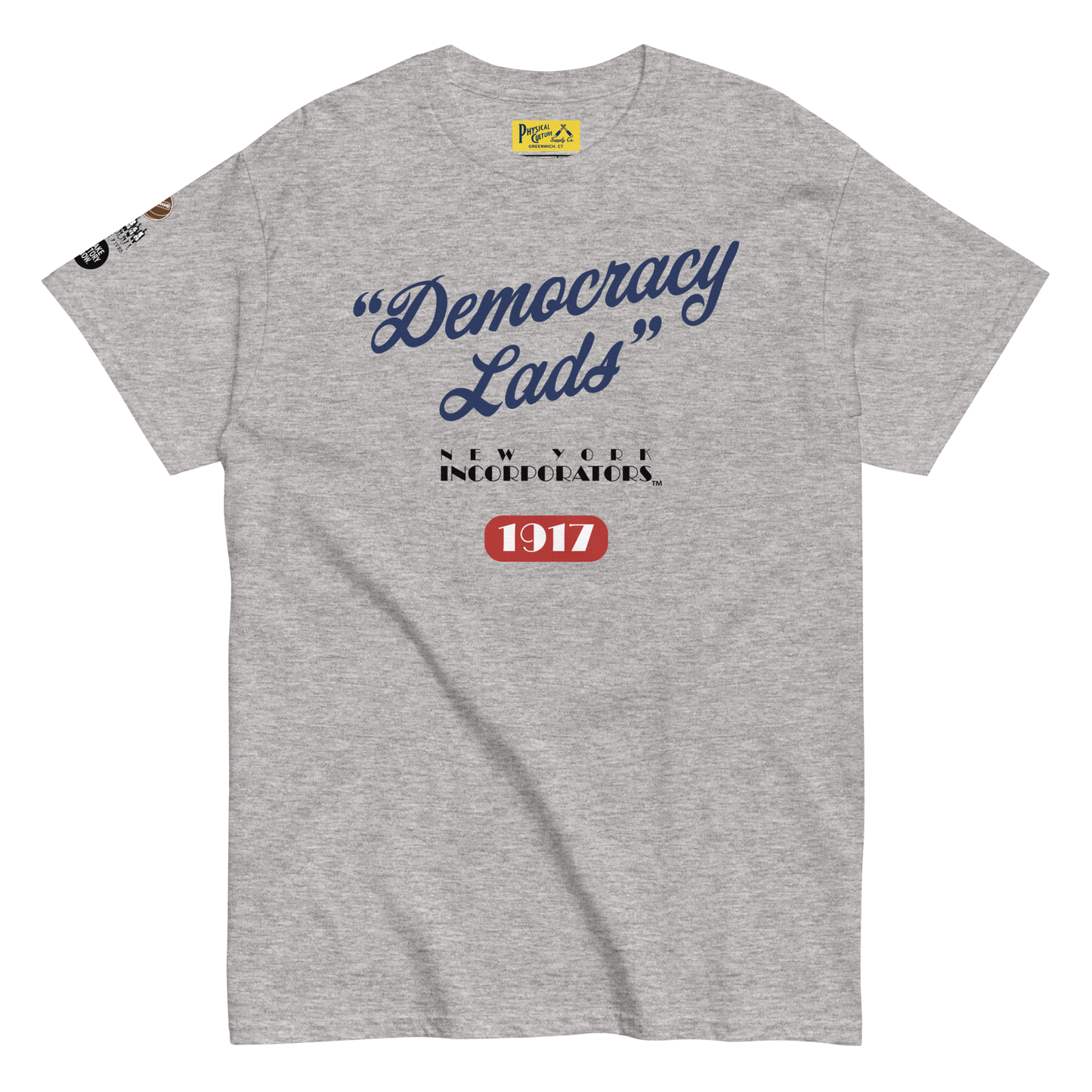 New York Incorporators Democracy Lads Short Sleeve Tee