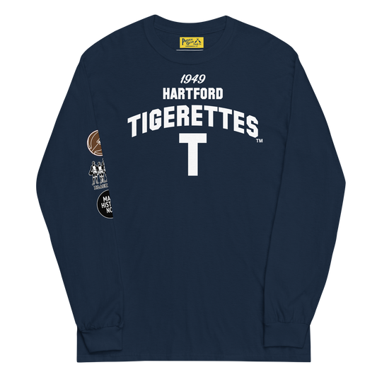 Hartford Tigerettes Long Sleeve Tee Black