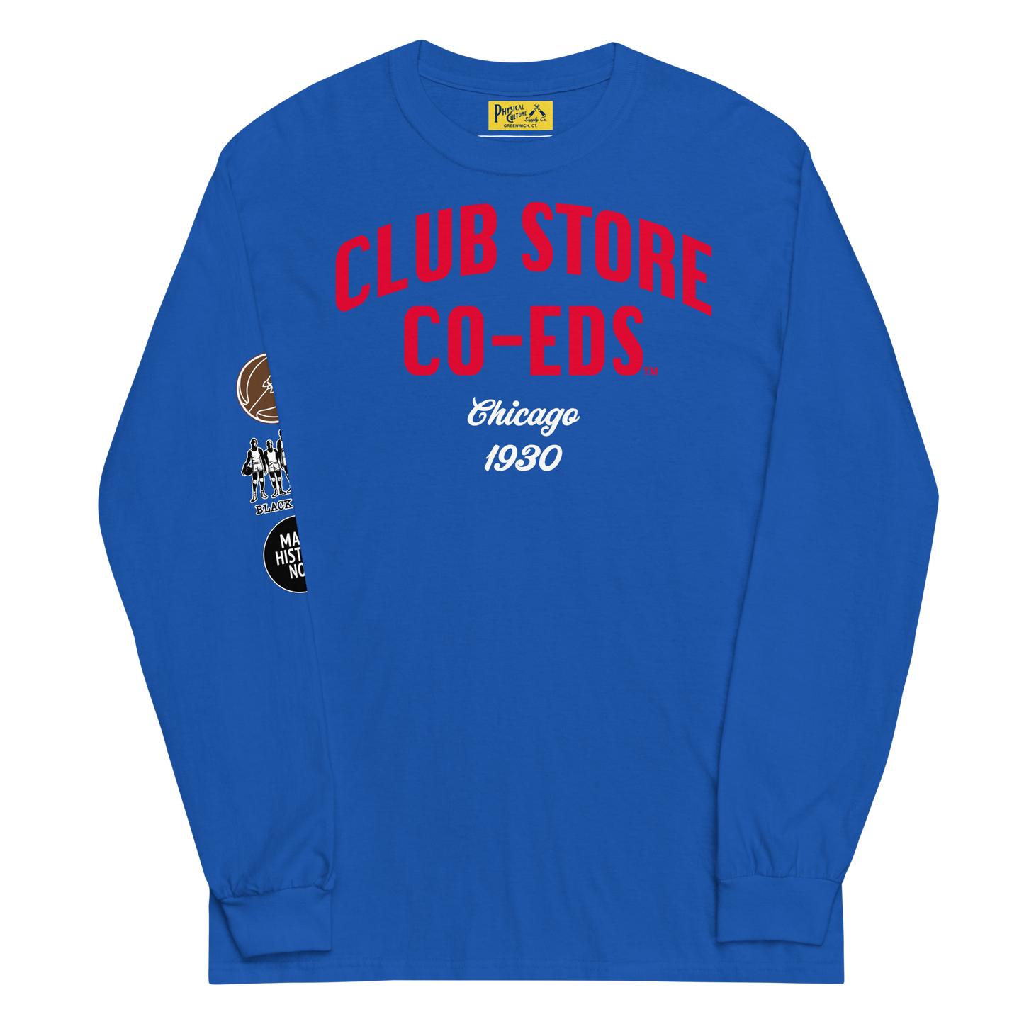 Club Store Co-Eds Long Sleeve Tee Royal