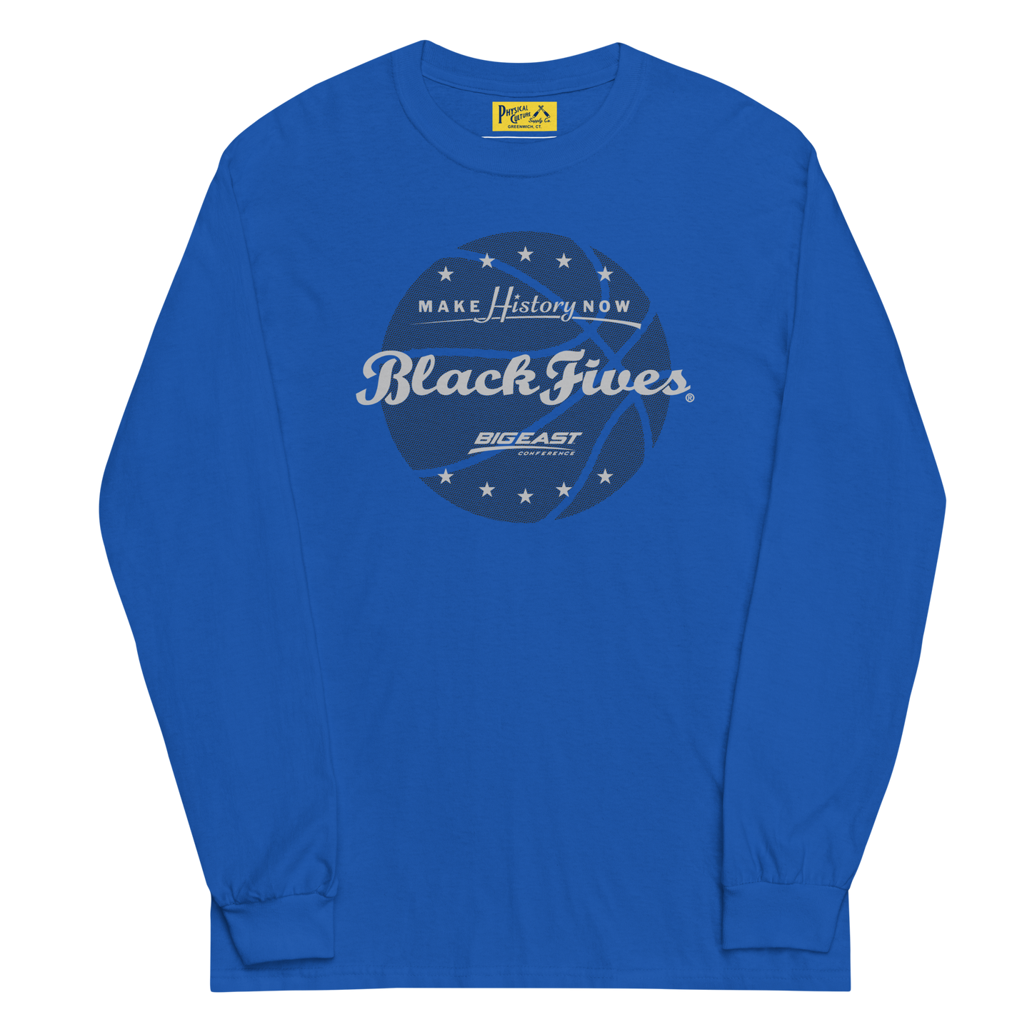Limited Edition Black Fives x Big East BHM Cotton Long Sleeve