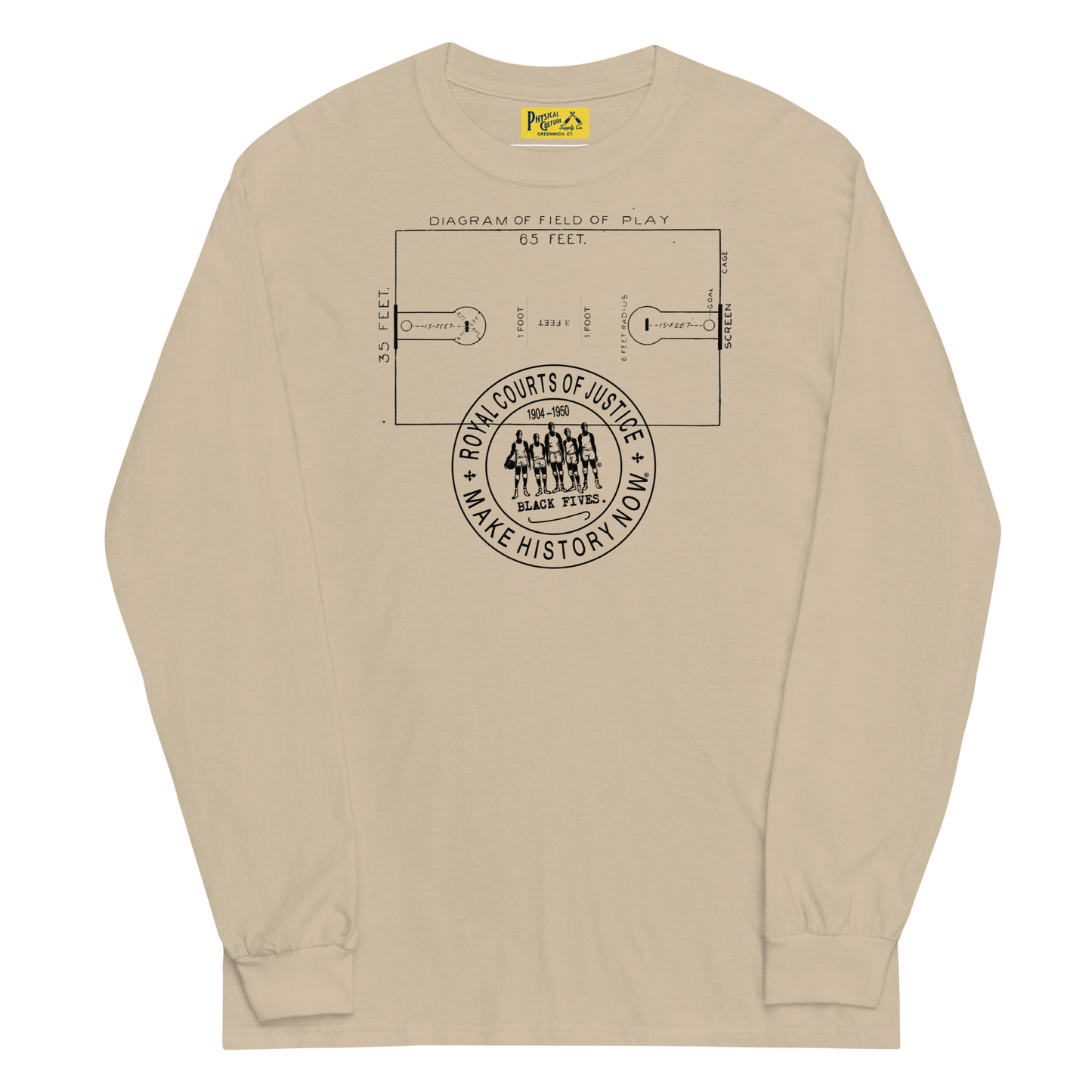 Royal Courts of Justice Certification Long Sleeve Tee