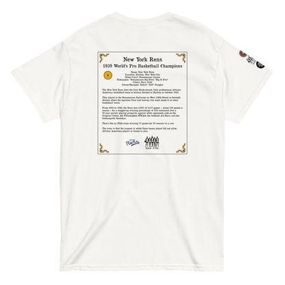 New York Rens Card Collector Short Sleeve Tee