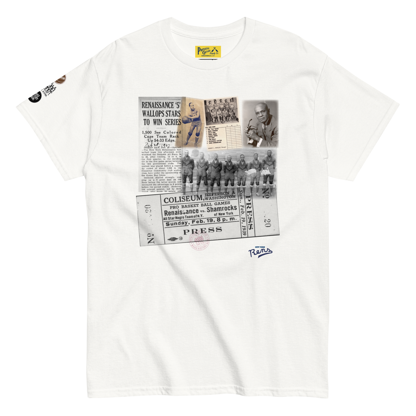 New York Rens Card Collector Short Sleeve Tee