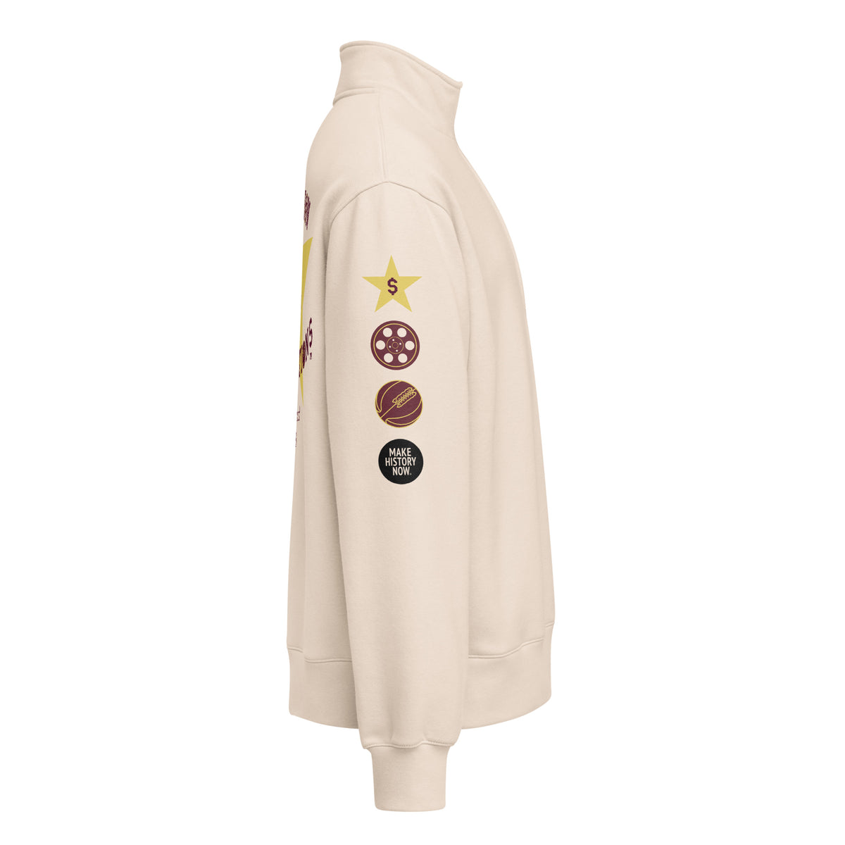 Million Dollar Productions Half-Zip On-Set Pullover