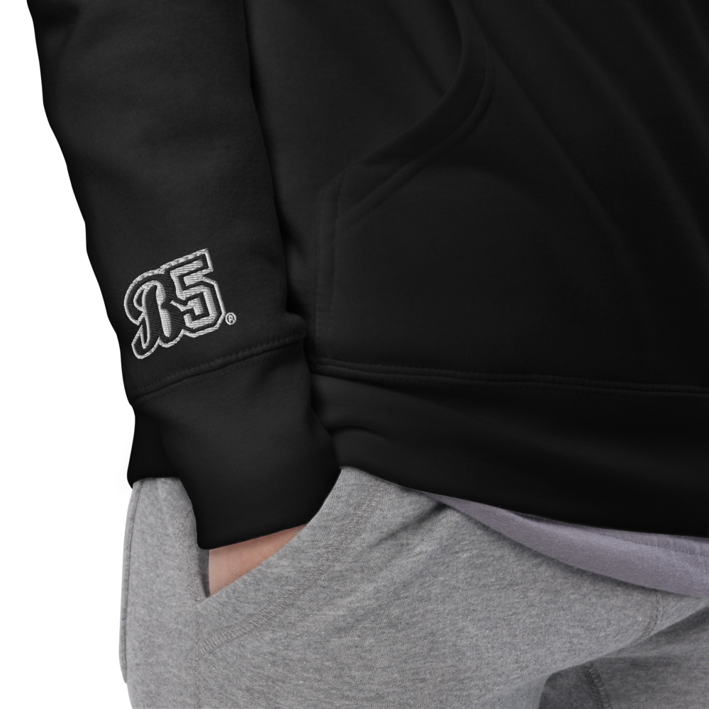 Black Fives Full Logo Hoodie