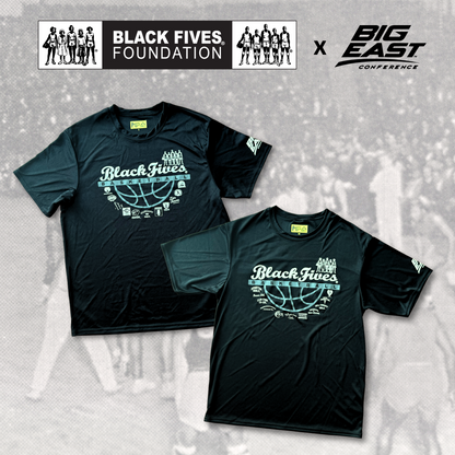 Support the Mission: Black Fives x BIG EAST Warm Up Shirt Thank You Gift