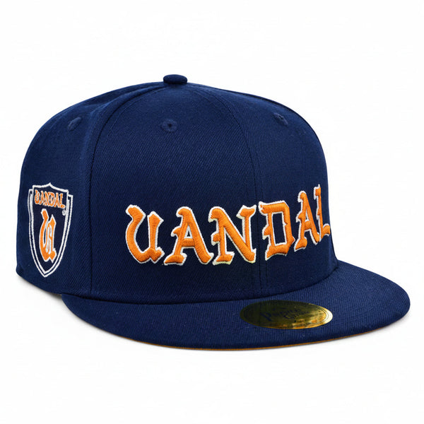 Vandal Athletic Club Navy/Creme Fitted Cap – Black Fives Online