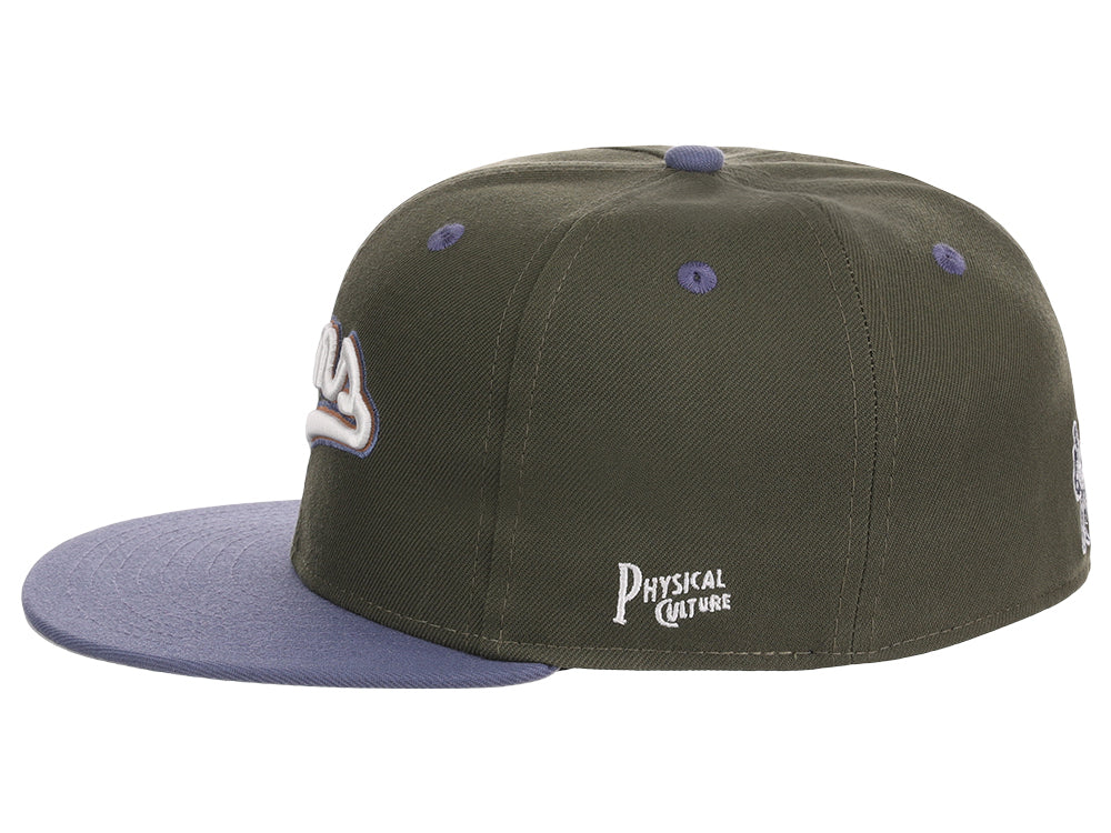 New York Rens Mossy Slate Olive/Blue/Gray Fitted