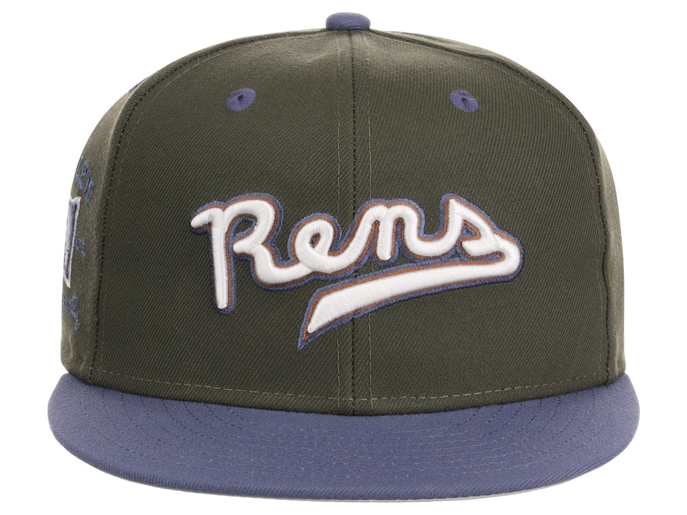 New York Rens Mossy Slate Olive/Blue/Gray Fitted