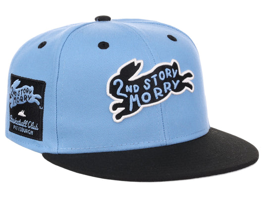2nd Story Morry Sky Blue Fitted Sky Blue/Black/Gray