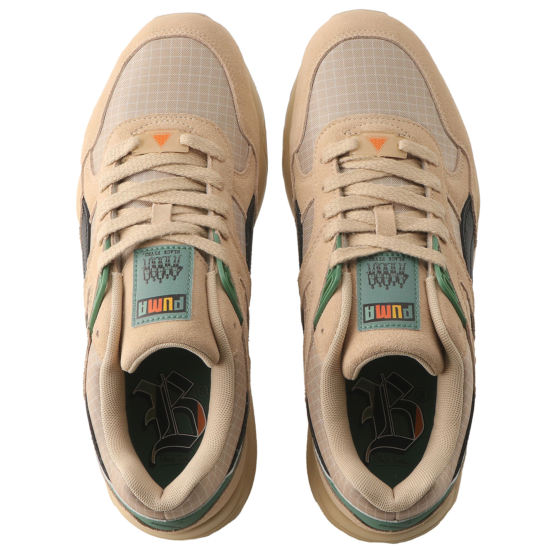 Puma r698 black top mens