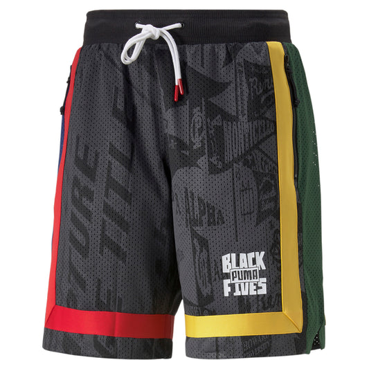 Black Fives x PUMA Front Page Basketball Shorts