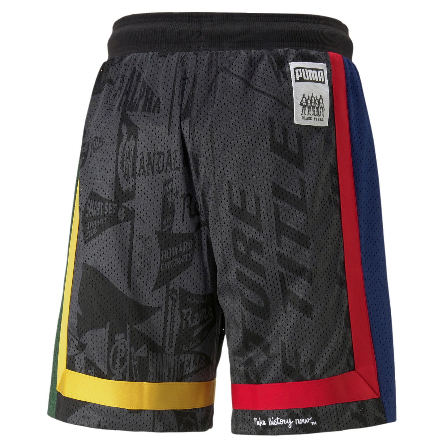 Black Fives x PUMA Front Page Basketball Shorts