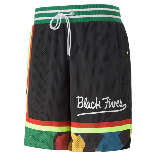 Louisville Black Caps Rings & Crwns Replica Mesh Shorts - Black