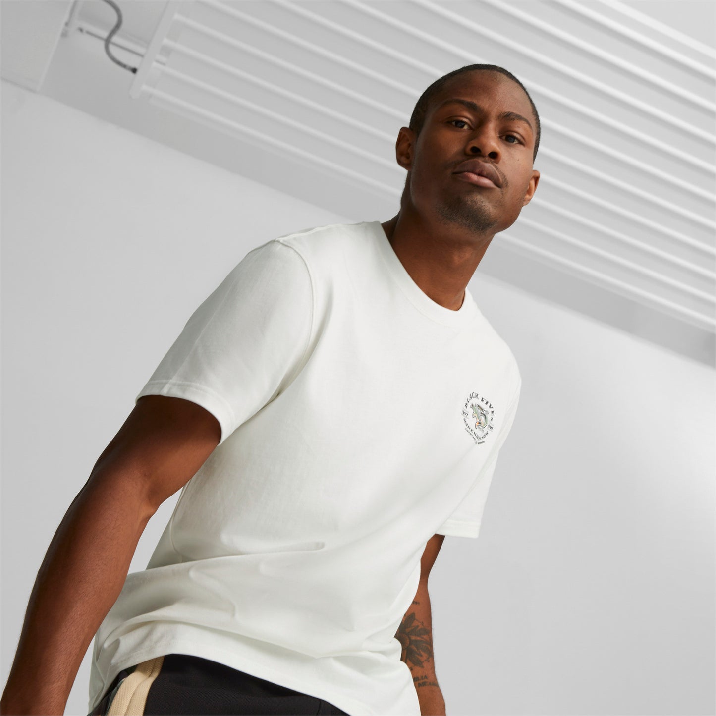 Black Fives x PUMA Quiltman Short Sleeve Tee