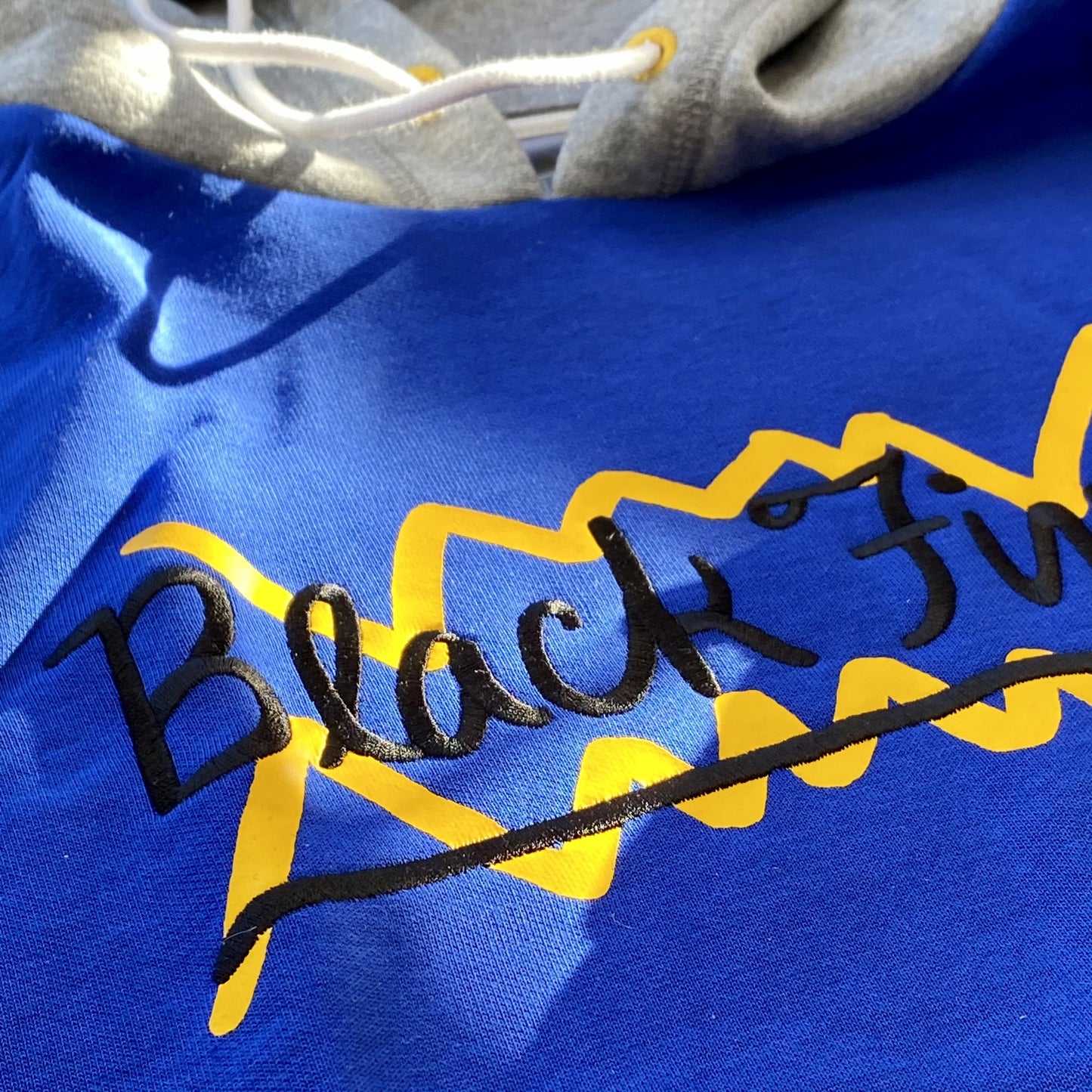 Black Fives x PUMA Hoodie (Blue, Gray, Maize)