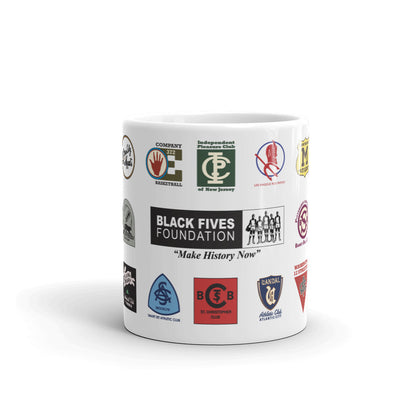 Black Fives Team Logo Mug